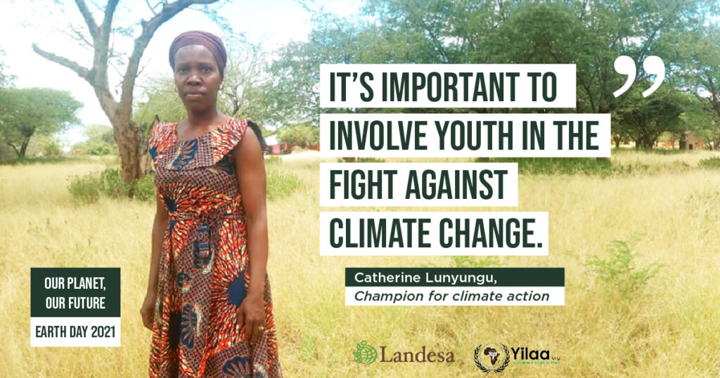 “It’s important to involve youth in the fight against climate change ...
