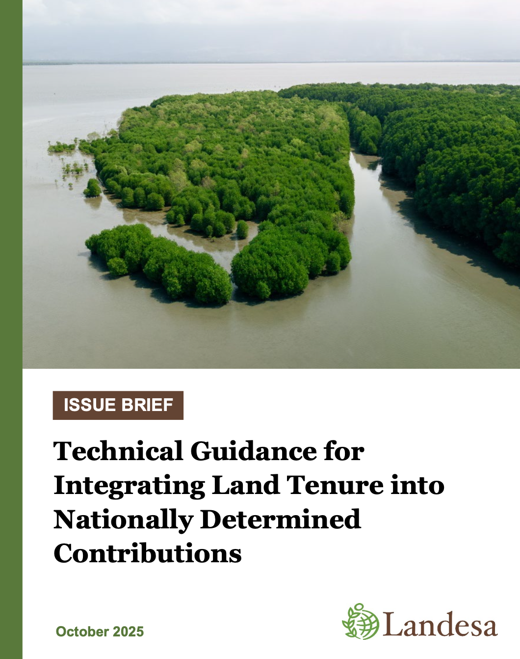 Technical Guidance for Integrating Land Tenure into Nationally Determined Contributions